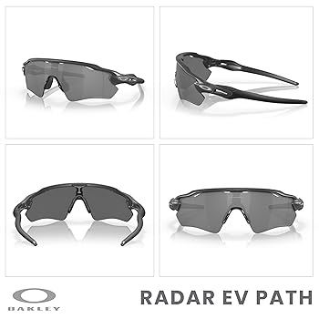 オークリー　サングラス 0OO9208 RADAR EV PATH Radar® EV Path® Prizm Black Lenses, Polished Black Frame